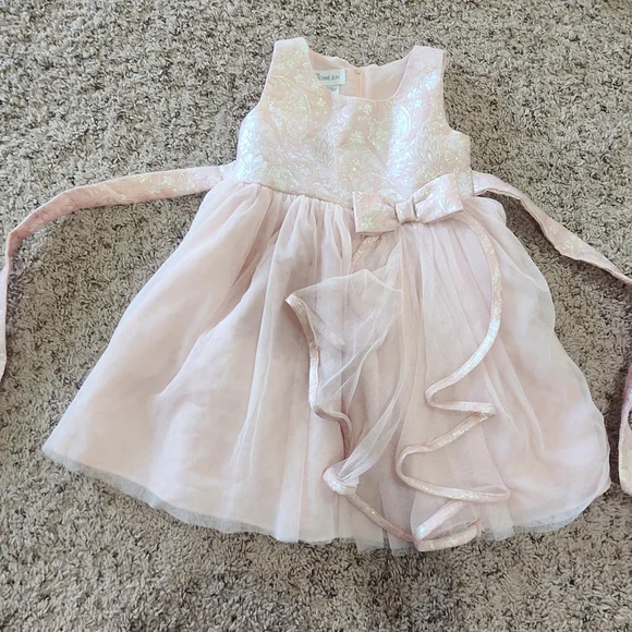 American Princess Navy Blue Lace Dress - Picture 6 of 12